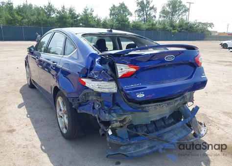 2016 Ford Fusion Se из США, поврежденный, VIN 3FA6P0T99GR381802